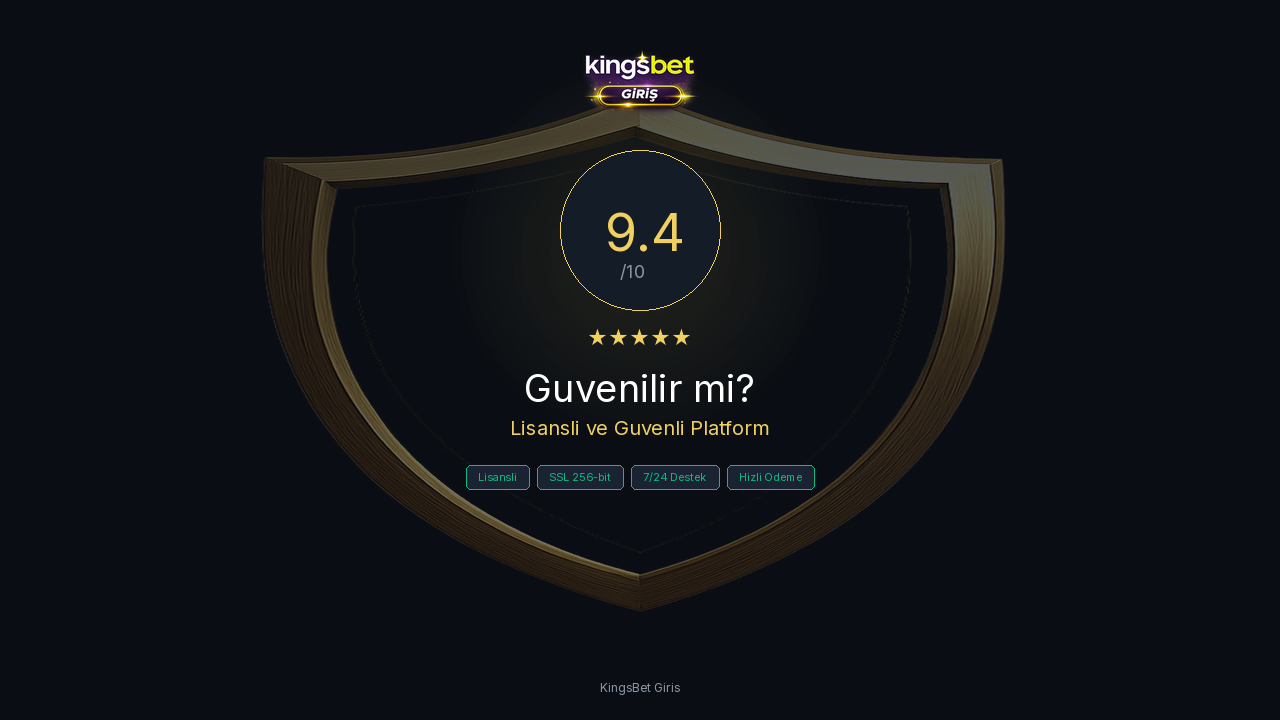 KingBetting Giris Guvenilir mi? - Kapsamli Guvenilirlik Analizi 2026